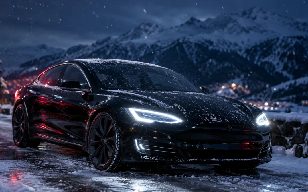 Conduite hivernale en Tesla Model S : autonomie, confort, bonnes pratiques